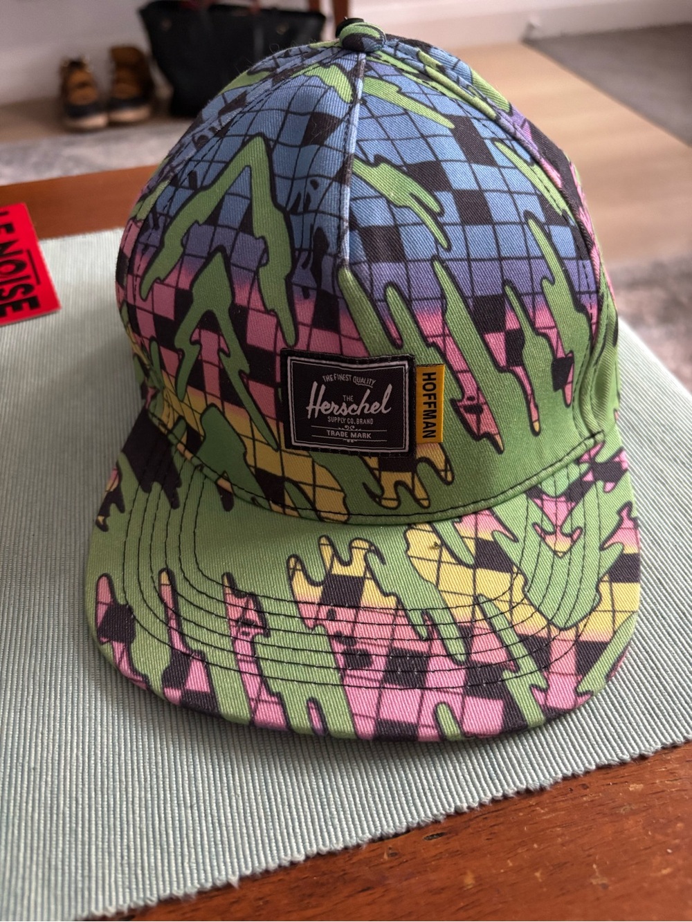 Herschel Dean Check/Surf Snapback cap
